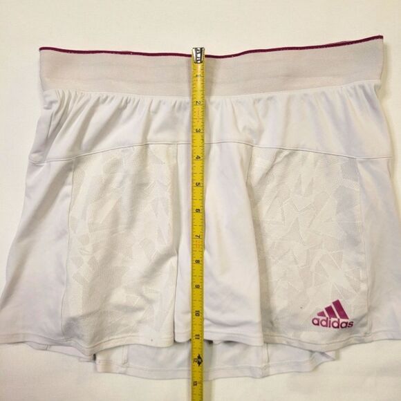 Adidas Climacool Women's White Skort - Picture 5 of 7